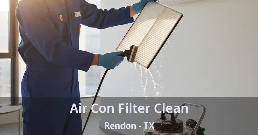 Air Con Filter Clean Rendon - TX