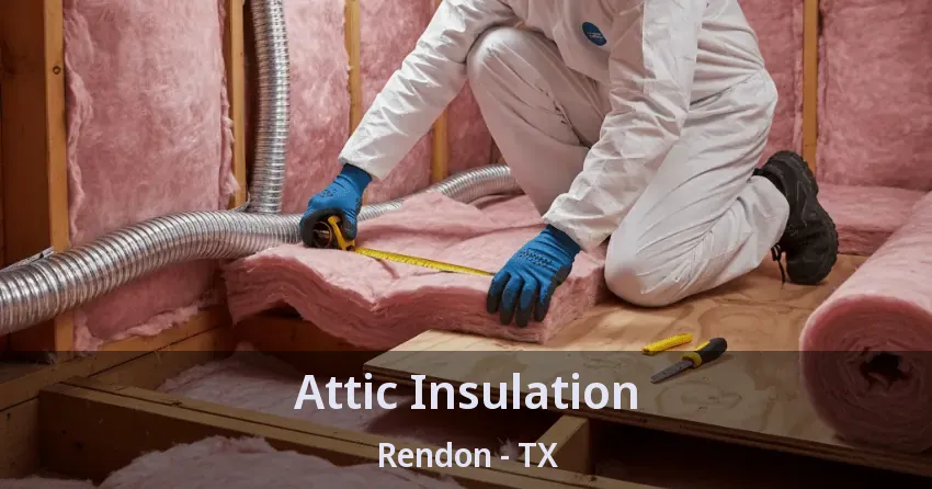 Attic Insulation Rendon - TX