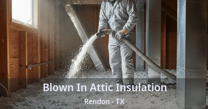 Blown In Attic Insulation Rendon - TX
