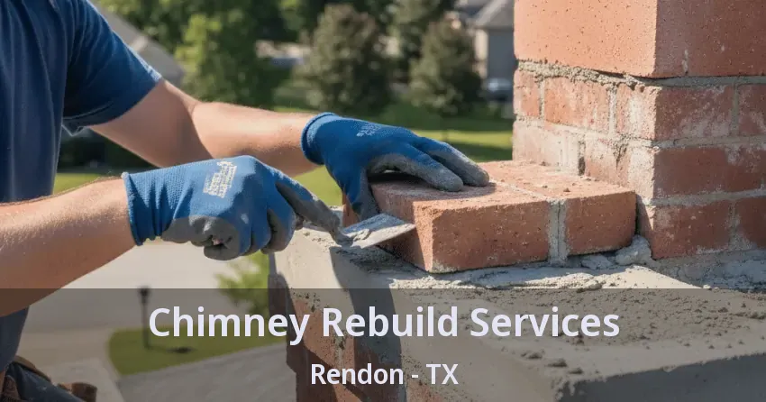 Chimney Rebuild Services Rendon - TX