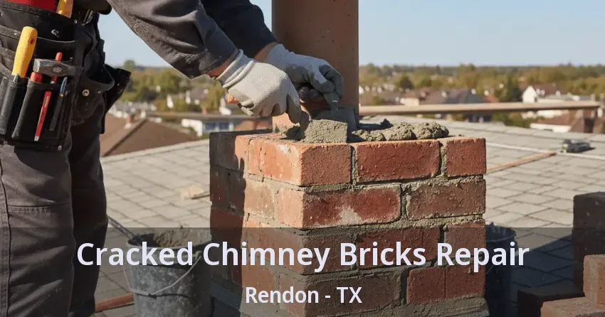 Cracked Chimney Bricks Repair Rendon - TX