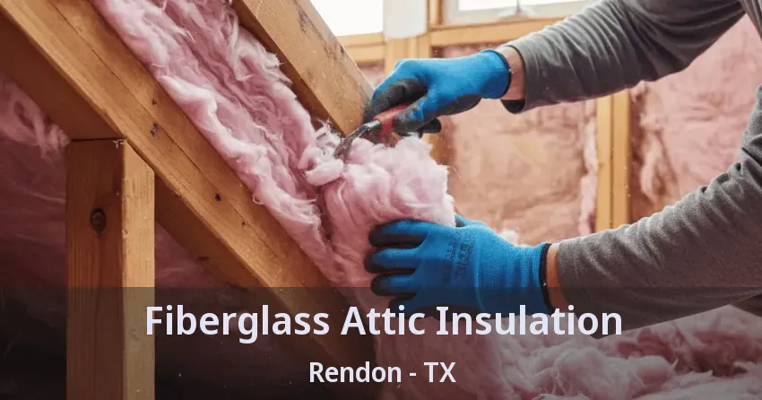 Fiberglass Attic Insulation Rendon - TX