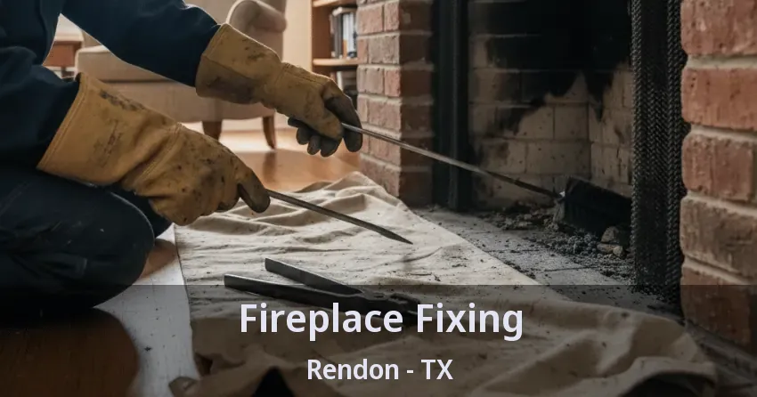 Fireplace Fixing Rendon - TX