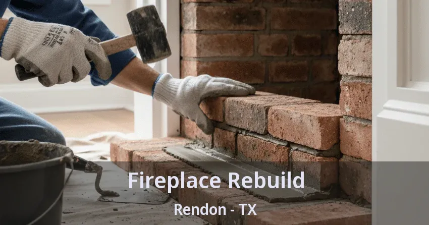 Fireplace Rebuild Rendon - TX