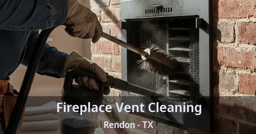 Fireplace Vent Cleaning Rendon - TX