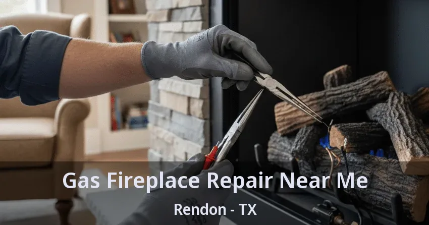 Gas Fireplace Repair Near Me Rendon - TX