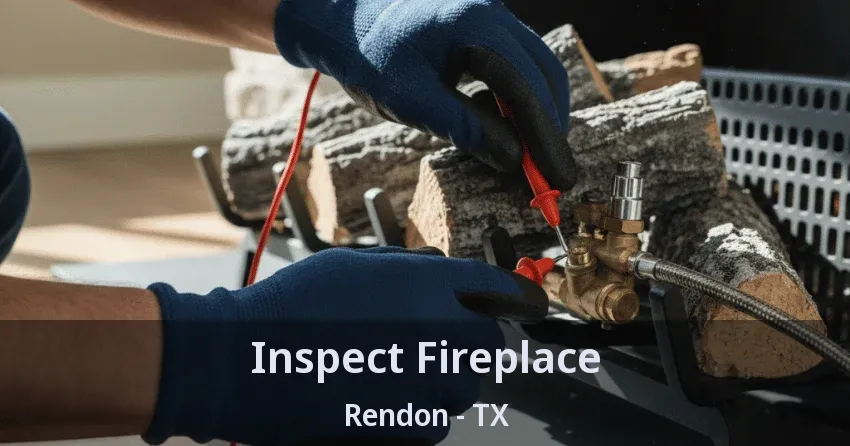 Inspect Fireplace Rendon - TX