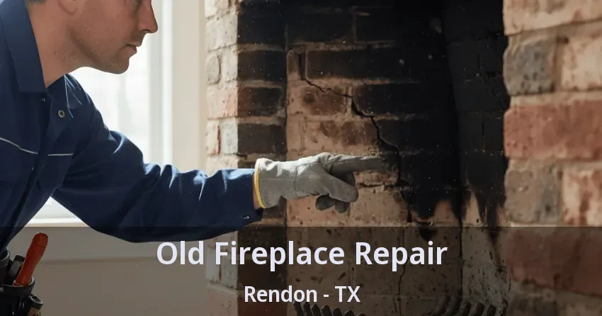 Old Fireplace Repair Rendon - TX