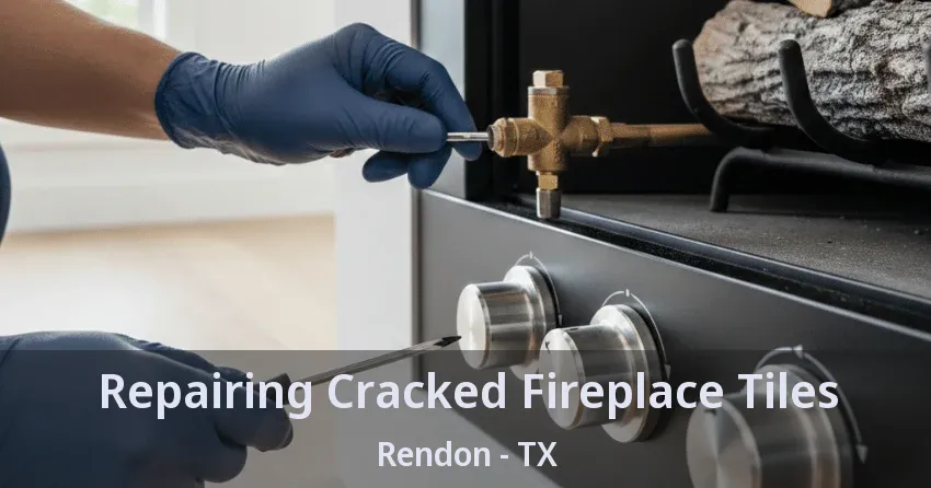 Repairing Cracked Fireplace Tiles Rendon - TX