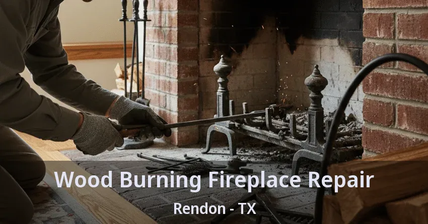 Wood Burning Fireplace Repair Rendon - TX