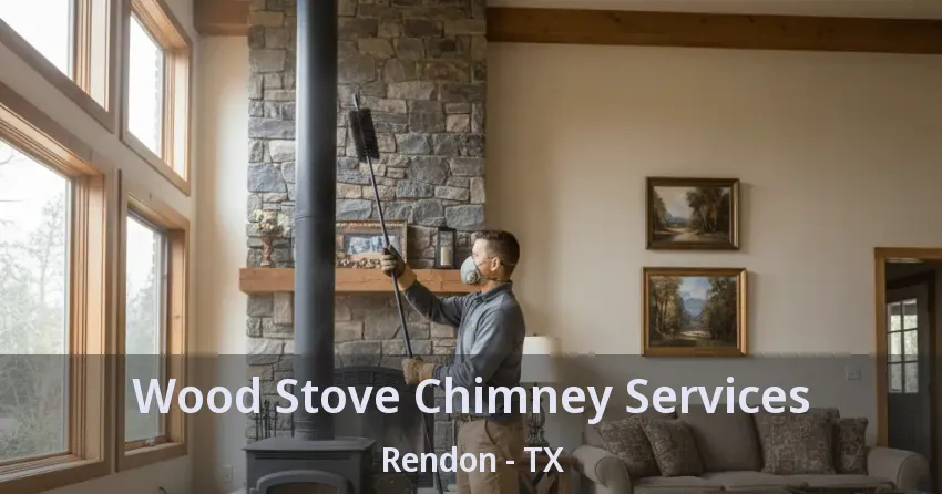Wood Stove Chimney Services Rendon - TX